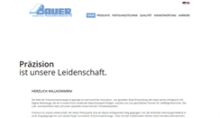 Desktop Screenshot of jbauer-gmbh.com