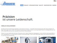 Tablet Screenshot of jbauer-gmbh.com